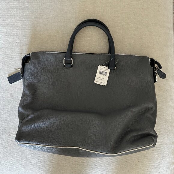 Navy & Grey Coach Bag - Picture 2 of 3
